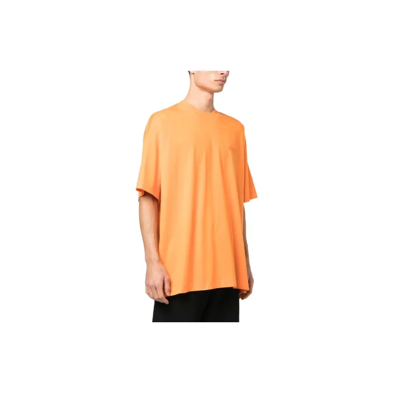 Vetements T-Shirts Unisex Yellow-4