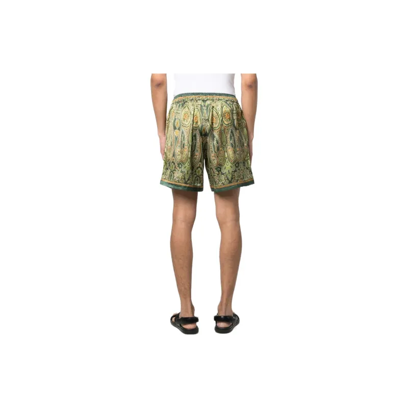 AMIRI Casual Shorts Men Green-3