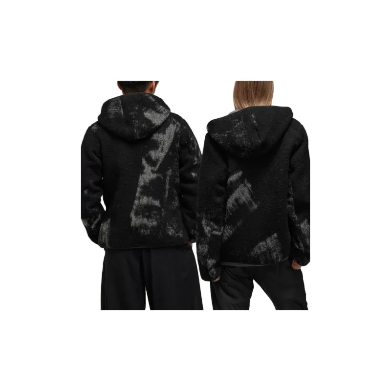 Y 3 Velvet Jackets Unisex Black-3