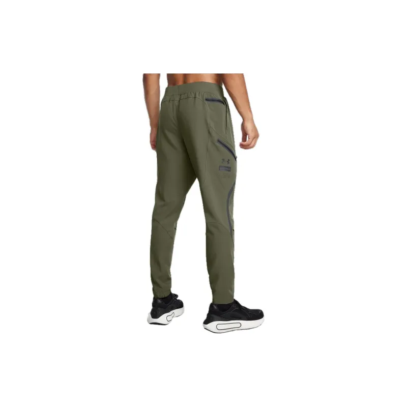 Under Armour Unstoppable CARGO Casual Pants Men's Deep Green-2