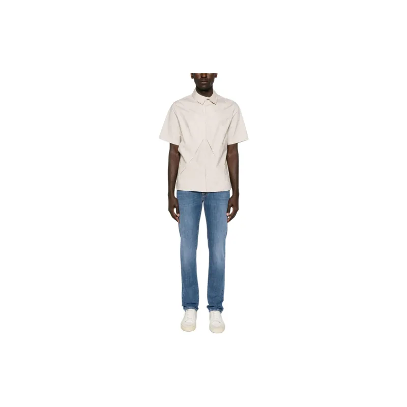 JACOB COHEN Nick Logo Patch Slim-Fit Jeans-3