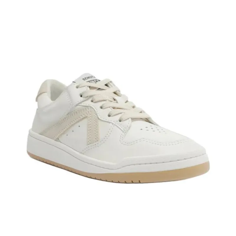 Schutz Low-Top Skateboard Shoes Women's White-2
