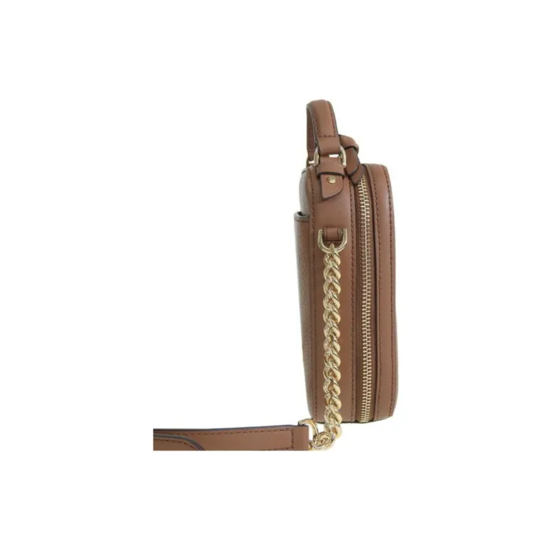 MICHAEL KORS Jet Set Charm Leather Portable Crossbody Bag, Shoulder Bag Women's Leather Brown-2
