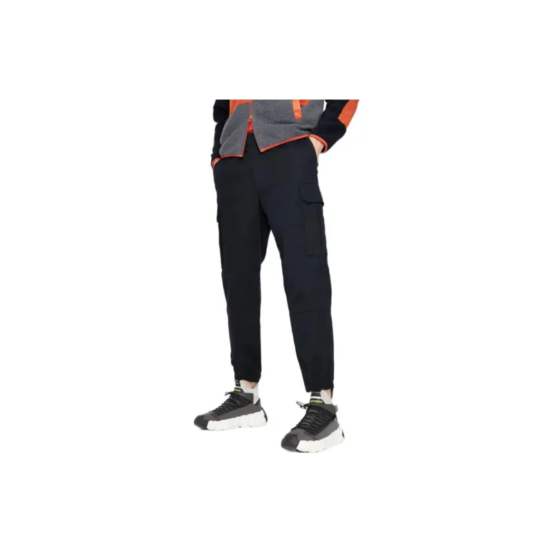 ARMANI EXCHANGEAE FW22 Knitted Sweatpants Men's Navy Blue-3