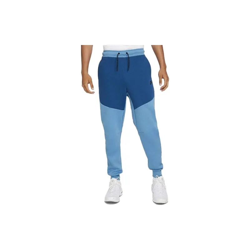 Nike Knitted Sweatpants Men Blue-1