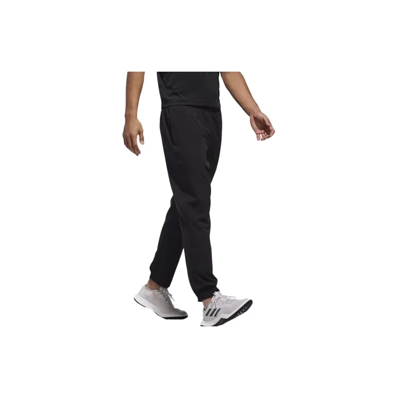 Adidas Knitted Sweatpants Men Black-4