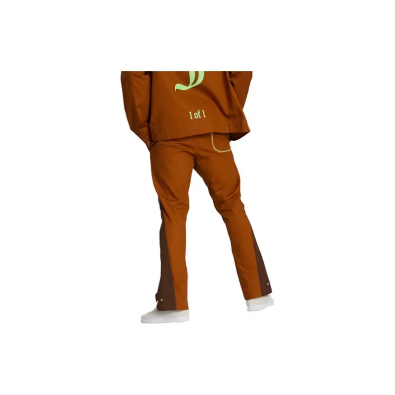 PUMA Casual Pants Men Chestnut Brown-3