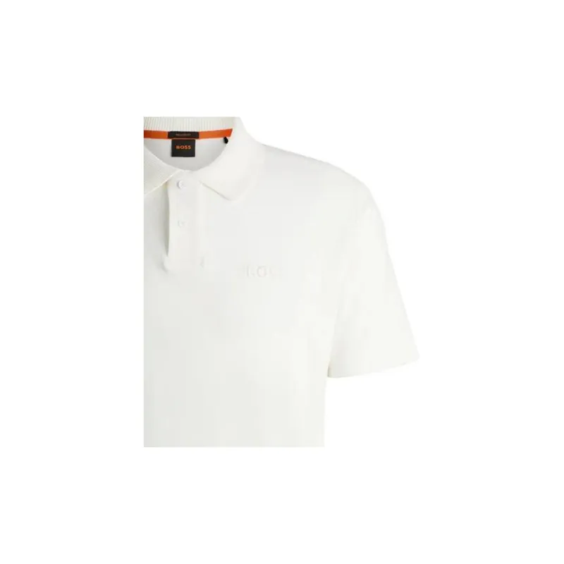 HUGO BOSS Embroidered-logo Polo Shirt-3
