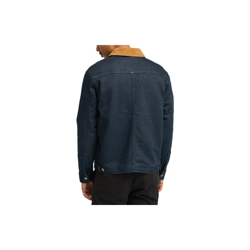Timberland Jackets Coats Men's Aqua Blue Denim-3