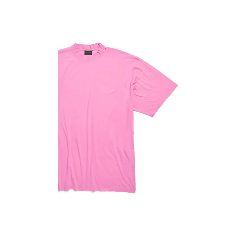 Balenciaga T Shirts Unisex Pink-2