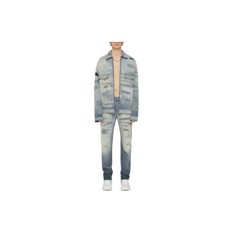 Givenchy Oversized V Pocket 4G Rivet Zip Jacket-1