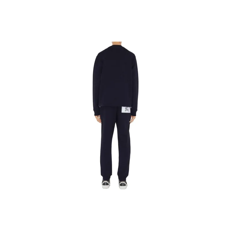 Burberry SS23 Knitted Sports Pants Men's Navy-2