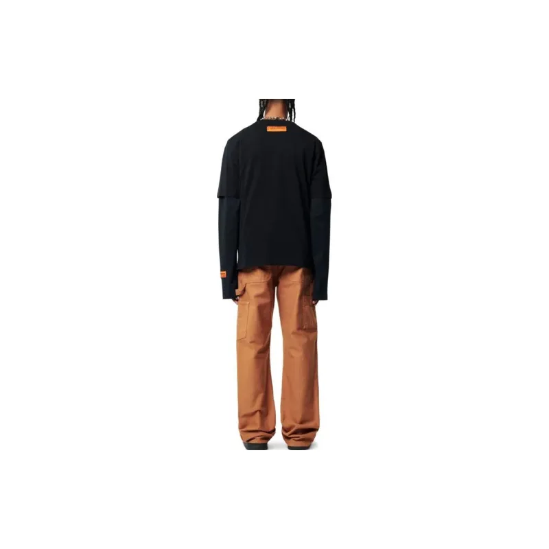 HERON PRESTON Graphic Printed Crewneck T-Shirt-2
