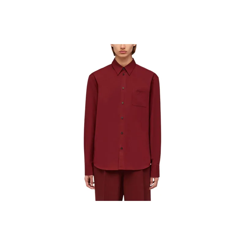Ferragamo Long Sleeved Buttoned Shirt-2