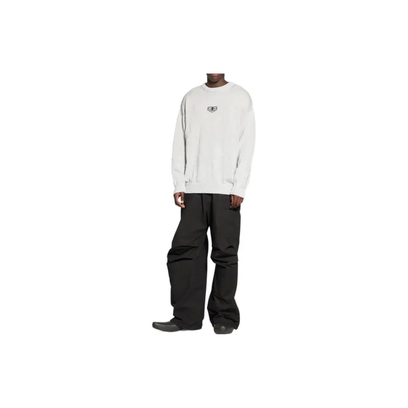 Balenciaga Bb Paris Icon Large Fit Sweater-2