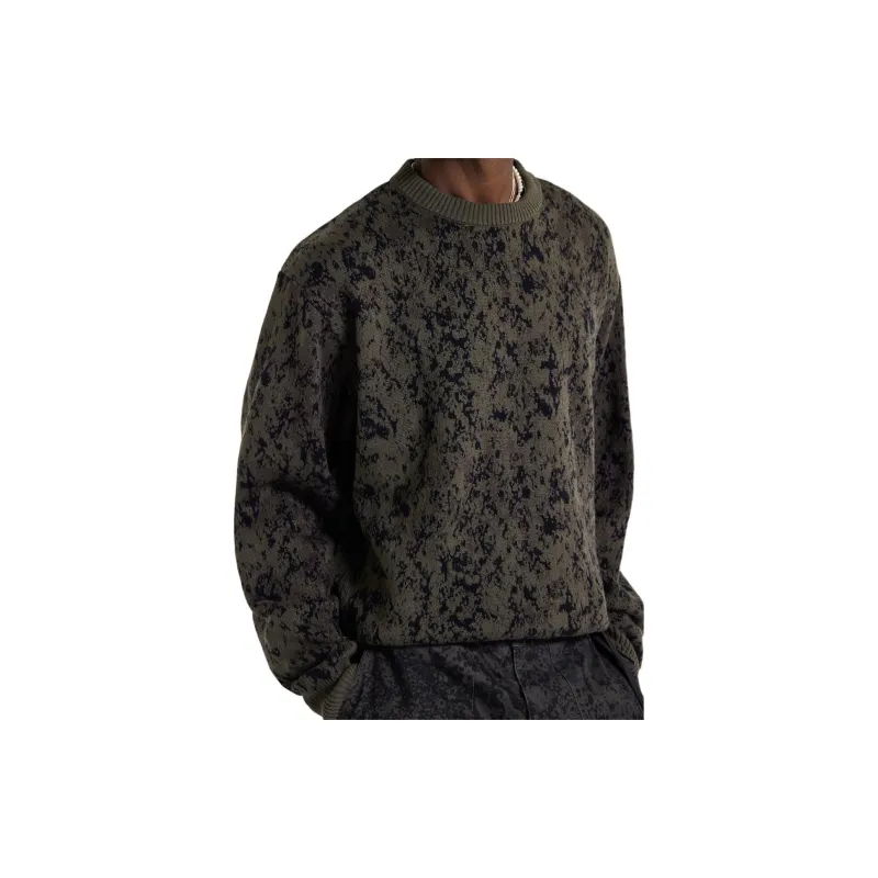REPRESENT Contrasting trim Crew neck Jumper-4