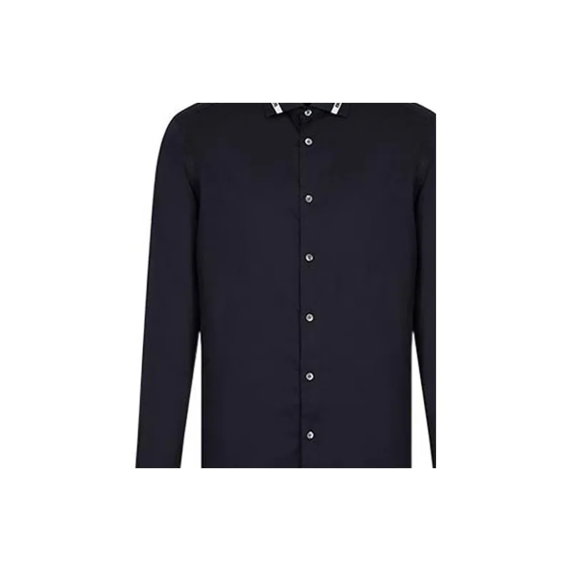 EMPORIO ARMANI SS22 Shirt Men's Navy Blue-4