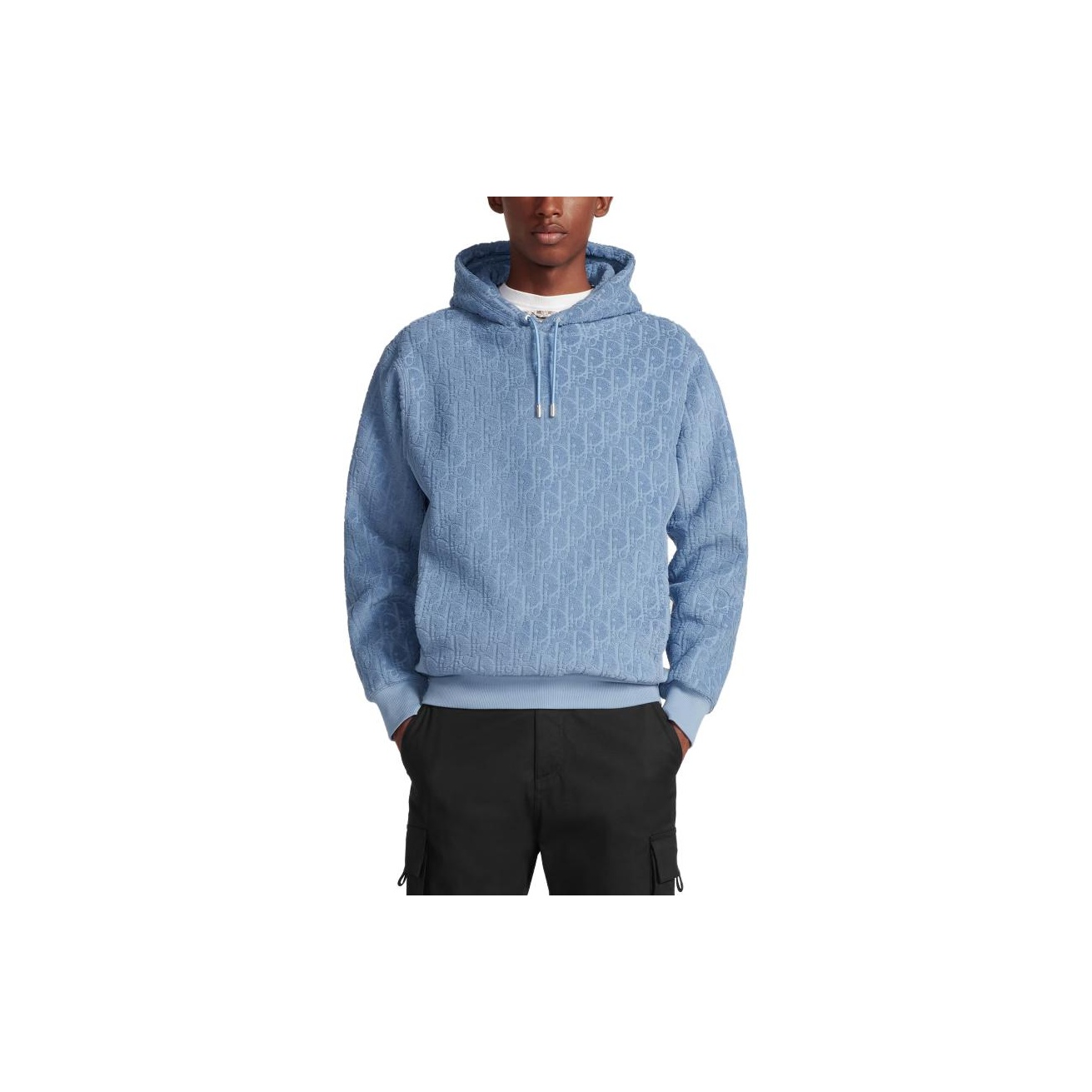 DIOR Sweatshirts Men Blue - POIZON