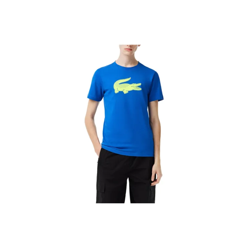 LACOSTE T-Shirt Men's Blue Yellow-1