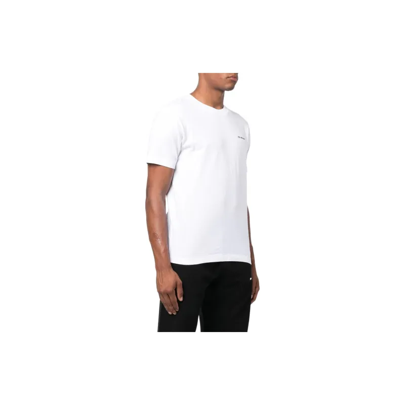 OFF WHITE Wave Outline Diag Slim S/S Tee-2