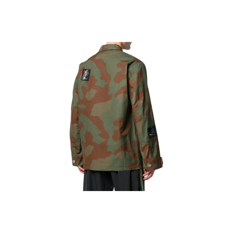 OFF WHITE Jackets & Coats Men's Green Camouflage-3
