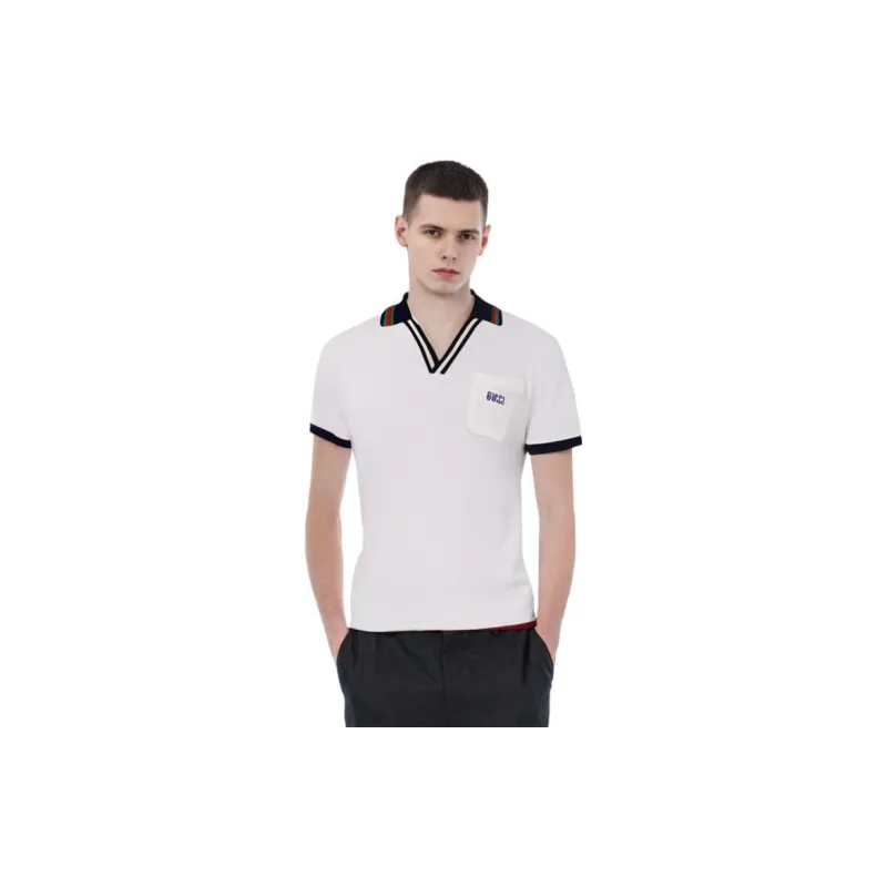 GUCCI SS23 Polo Shirt Men's White-2