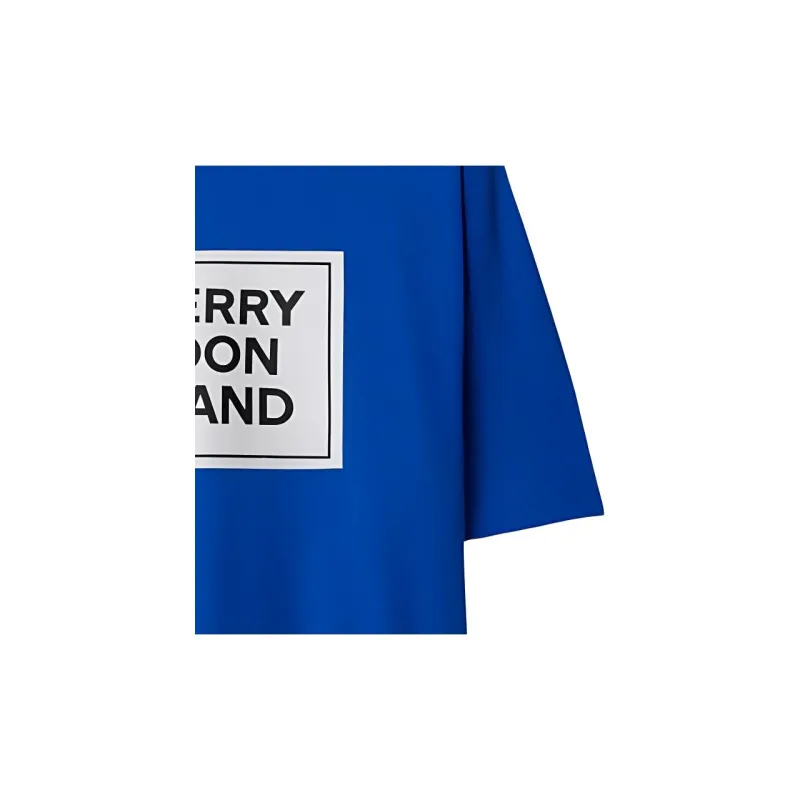 Burberry Ellison Logo Print T shirt-5