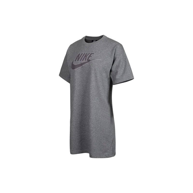 Nike Short Sleeved Dresses Women's Gray-1