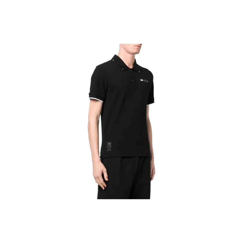 McQ Alexander McQueen Polo Shirts Men Black-3