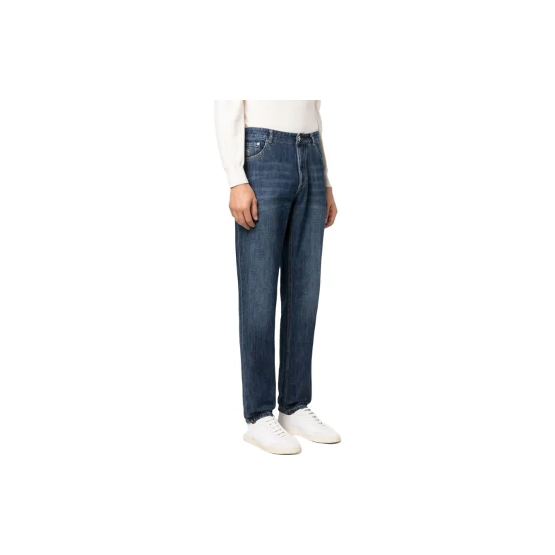 Brunello Cucinelli Slim cut Mid rise Jeans-7