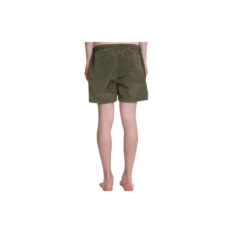 STONE ISLAND Casual Shorts Men Green-2