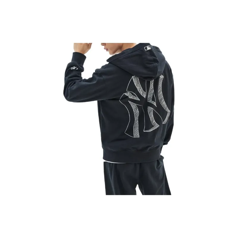 MLB New York Yankees Sweatshirts Men Black-3