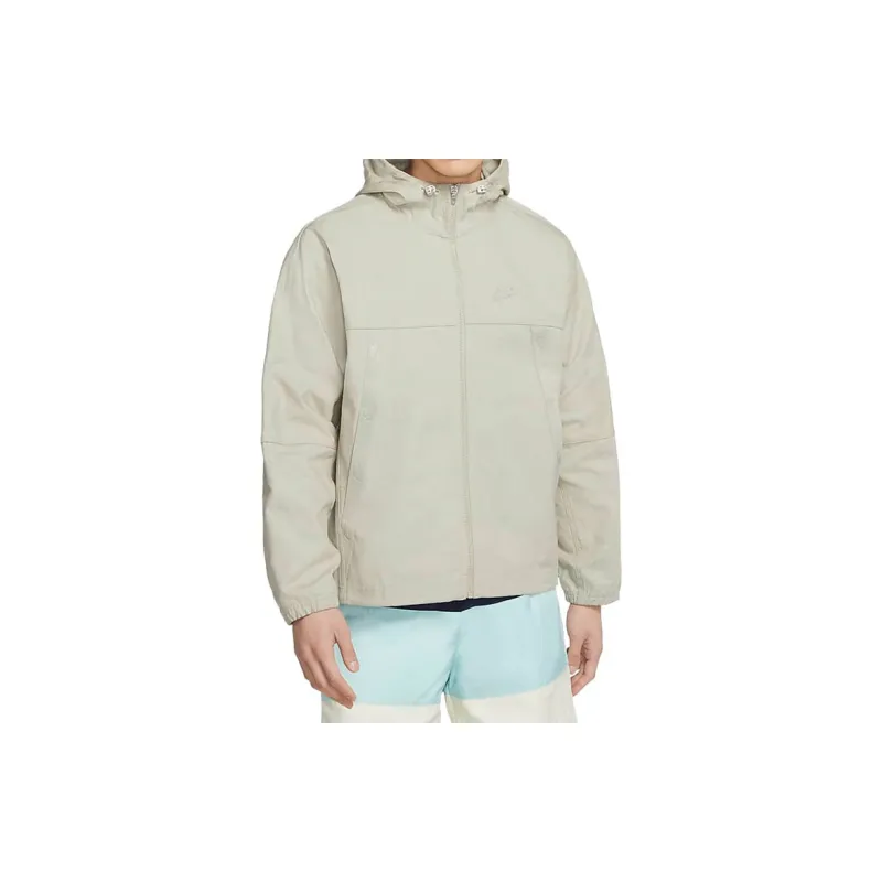 Nike Jackets Men Silver Gray-2