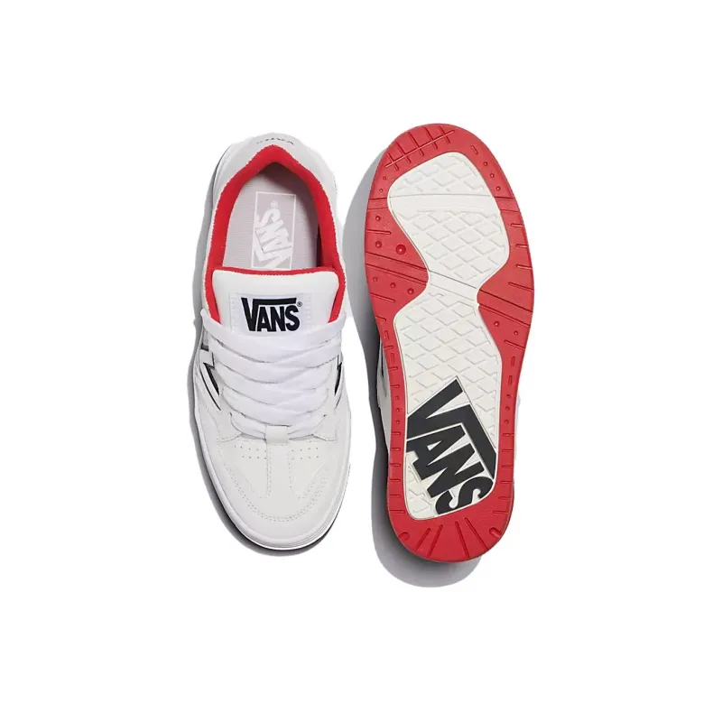 Upland Vans 'White Red'-3