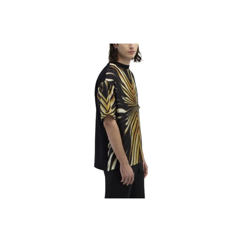 Roberto Cavalli Striped T shirt-4