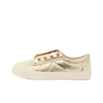 Schutz Smash Low-Top Skateboard Shoes Women's Gold