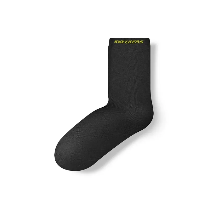 Skechers x Minions Mid Calf Socks Unisex 2 Pack White/Black-2