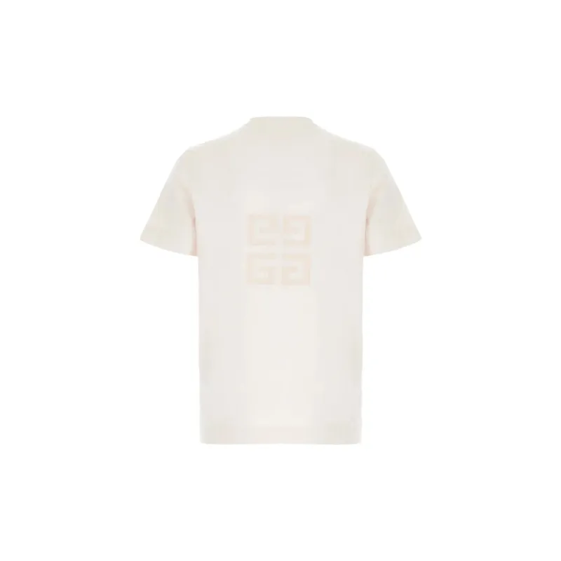 Givenchy Logo Embroidered Crewneck T Shirt-1