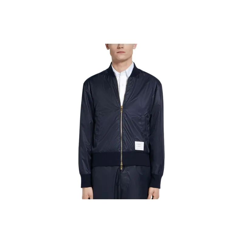 THOM BROWNE Jackets Men Dark Blue-3