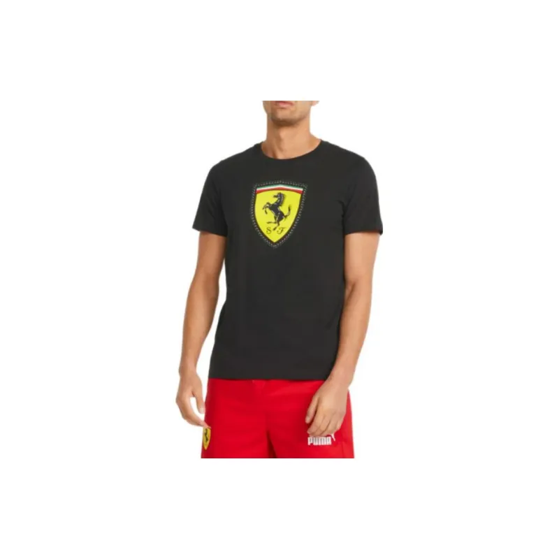 PUMA T Shirts Men Black-3