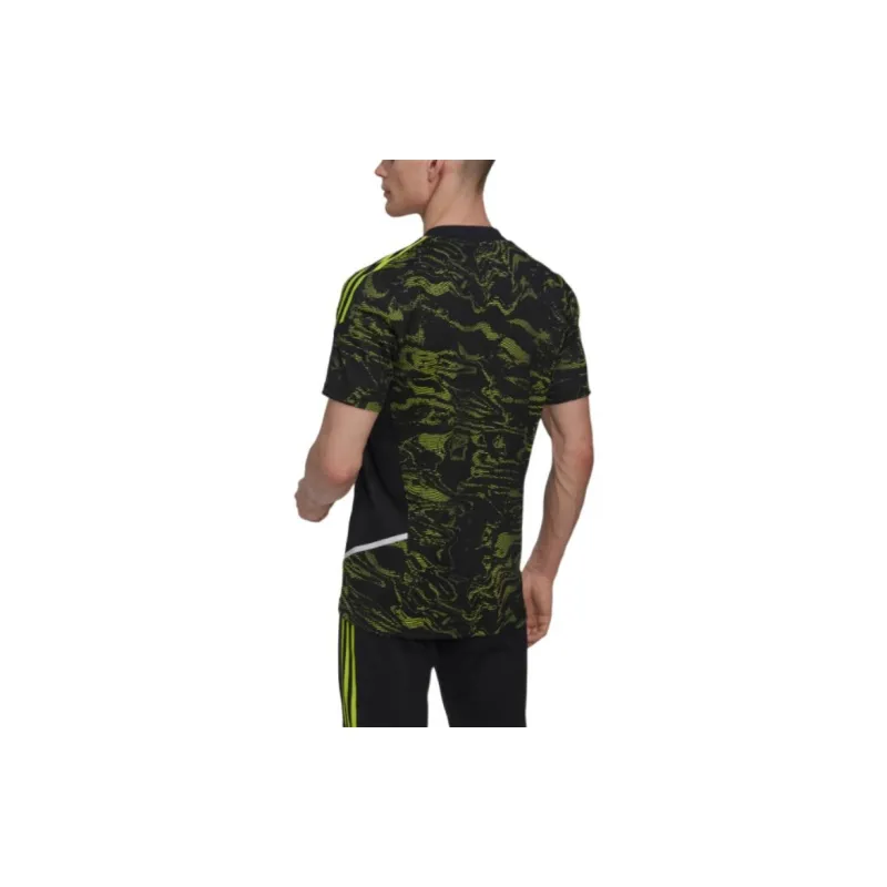 Adidas MANCHESTER UNITED THEATRE OF DREAMS CONDIVO 22 PRO Soccer Jerseys Men's Half Solar Mucus / Black-4