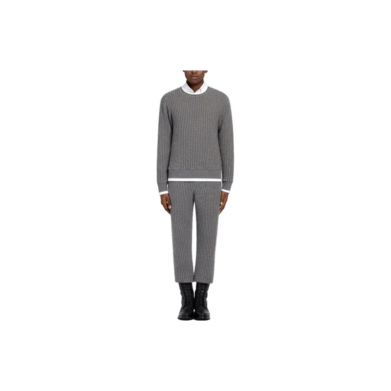 THOM BROWNE· Sweater Men's Gray-1