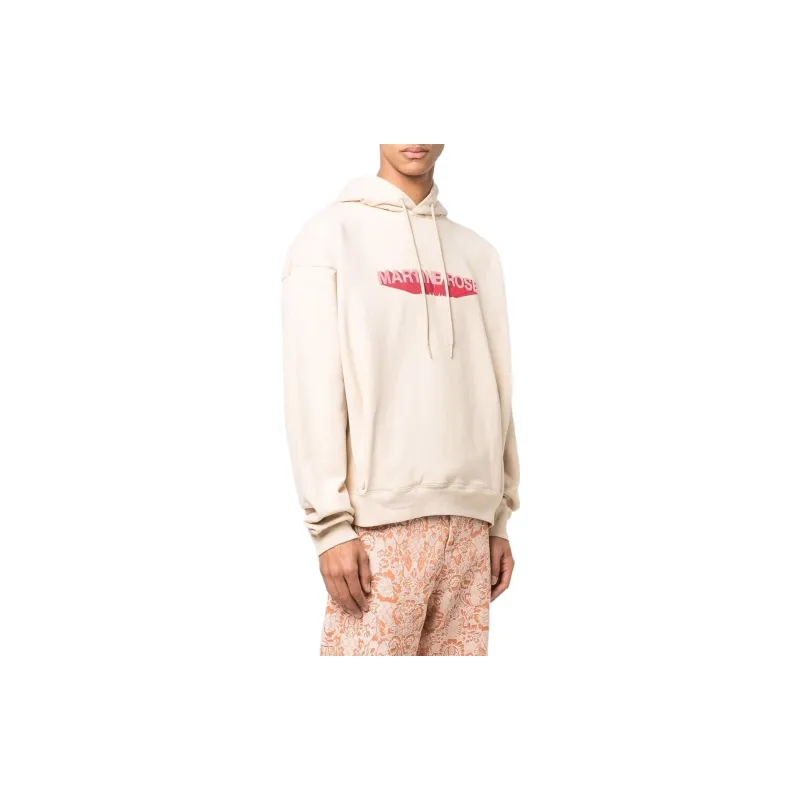 Martine rose Logo Print Drawstring Hoodie-2