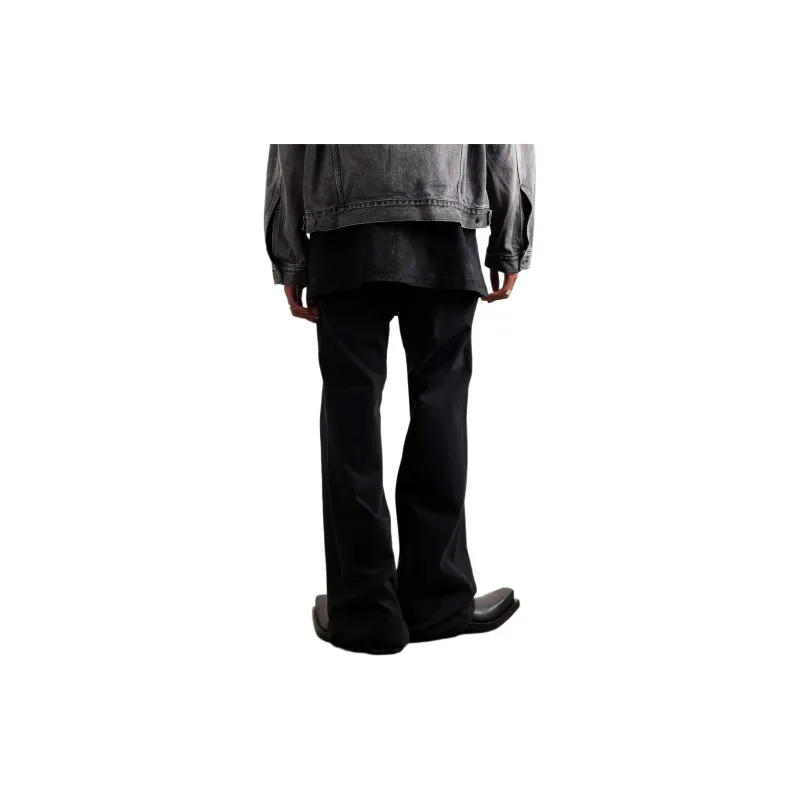 Balenciaga Jeans, Regular Fit Men's Black-2