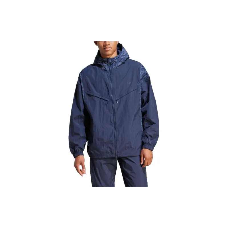 Adidas Jackets Men Navy Blue-1