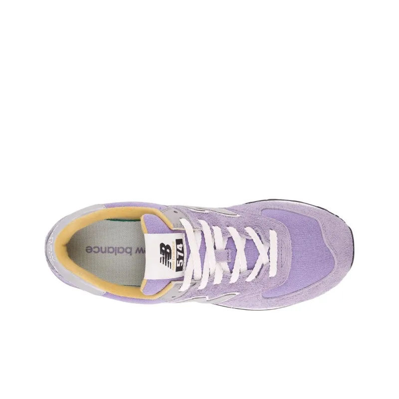 New Balance 574 Purple Suede Women's-4