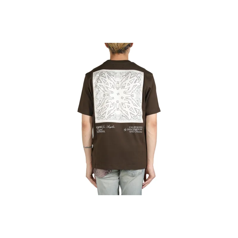 AMIRI Ma Bandana Silk Applique Tee-1