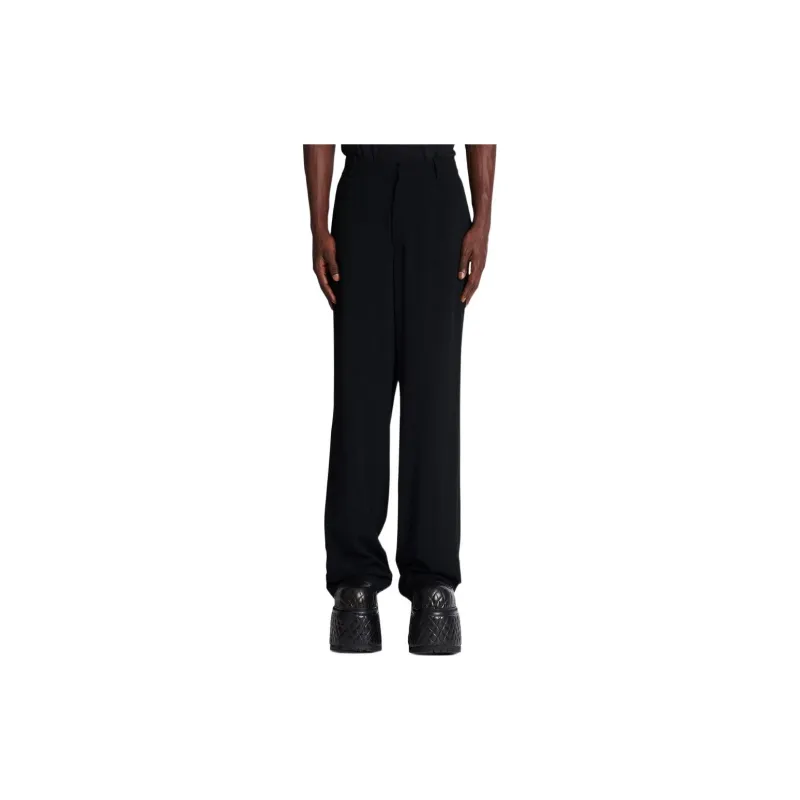 BALMAIN Straight leg Tailored Trousers-3