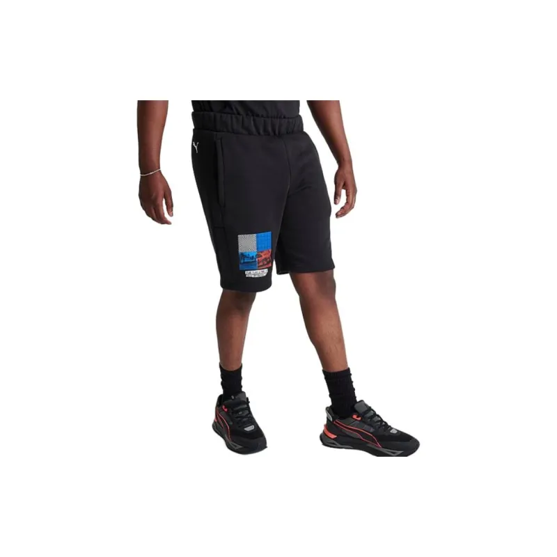 PUMA Casual Shorts Men Black-2