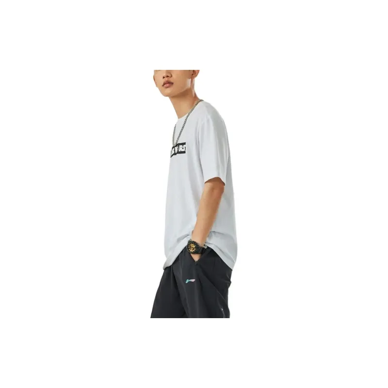 LINING T Shirts Men White-3
